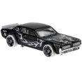 thumbnail image 3 of Hot Wheels Die-Cast Collectible Vehicle - '68 Mercury Cougar ~ Black and White 2 Door Sedan ~ HW Flames Collection ~ 2/10~164/250, 3 of 4