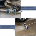 thumbnail image 7 of Undercarriage Pressure Washer Attachment, 2-in-1 Undercarriage Pressure Cleaner Washer 16 Inch, 4000 PSI Under Car Pressure Washer Attachment with 3 Pcs Extension Wand by, 7 of 7