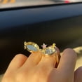 thumbnail image 4 of Anillos de dibujos animados de Bob Esponja, Patricio y Estrellas, mejores amigos para mujeres y hombres, lindos anillos de metal abiertos con personalidad, regalos, 4 of 4