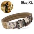 thumbnail image 1 of Nylon Adjustable Dog Training Collar, with Metal D Ring & Metal Buckle with 5 Adjustable Points for Medium Large Dogs Camouflage XL, 1 of 8