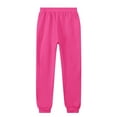 thumbnail image 6 of Huankd Women's Fleece Tracksuit 2 Piece Lounge Set Oversized Hoodie Sweatshirt and Comfortable Joggers Fall Fashion Outfit Hot Pink L, 6 of 6