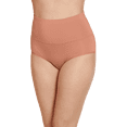 thumbnail image 2 of Jockey® Essentials Women's Tummy Smoothing 360° Mid-Waist Brief - 2 pack, Sizes Small-3XL, 2 of 7