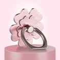 thumbnail image 2 of Sidaley Soporte Universal para anillo de dedo de teléfono con flores, accesorios portátiles para teléfono para iPhone, Huawei, soporte para anillo Teléfono y Comunicación oro rosa, 2 of 6