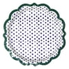 Pioneer Woman Timeless Floral Polka Dot Paper Plates, 11.5 in, 8ct