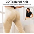 thumbnail image 3 of 3D Anti Cellulite Leggings for Women,3D Textured Compression Leggings for Women,Butt Lift and Tummy Shaping Pants, 3 of 7