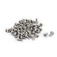 thumbnail image 1 of Unique Bargains 50 Pcs M2.5x5mm Vis de Machine à Casserole en Acier Inoxydable 316, 1 of 1
