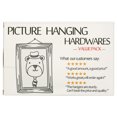thumbnail image 2 of Small Sawtooth Picture Hangers - 150 Pack Sawtooth Hangers Picture Frame Hangers with Screws Picture Hang Solutions,Steel Picture Hangers for Haning Artwork,Photo,Painting,Clock,Decorations (Gold), 2 of 6