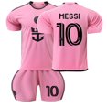 thumbnail image 1 of 2324 Miami Messi Jersey Home Size 10 2425 Home And Away MLB Children's Football Jersey Set, 1 of 11