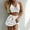 White, variant on Womens Crocheted Hollowed Out Two Piece Summer Bikini Beach Wear Swimsuit Underwire Bikini Top plus Size Retro Cowboy Bikini Womens Bikini Underwear Pack Pineapple Bikini Swimsuit Women Bikini Push up