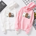 thumbnail image 3 of Tres Osos Sentados Impresos Tops Más Sudaderas De Terciopelo Con Capucha Ropa De Pareja Manga Larga Otoño Invierno Streetwear Chaquetaspangjing, 3 of 4