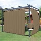 thumbnail image 1 of Cortinas para Patio Exterior con Cinta Desmontable, 280x110 cm, 1 of 7