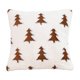 thumbnail image 2 of Funda de cojín decorativa navideña | Funda de cojín cuadrada de 45 x 45 cm para sofá y cama | Poliéster con cremallera oculta | Decoración navideña para el salón, 2 of 6