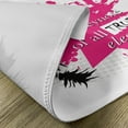 thumbnail image 5 of Ambesonne Fashion Place Mats Set of 4, Inspirational Vogue, Standard Size, Pale Grey Black Pink, 5 of 6