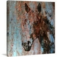 thumbnail image 2 of Marmont Hill "Rustic Horse II" by Irena Orlov Painting Print on Wrapped Canvas, 2 of 7