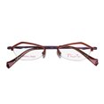 thumbnail image 2 of NEW THALIA BESO WOMENS/LADIES DESIGNER HALF-RIM BROWN / PURPLE CUTE DESIGN FOR YOUNG WOMEN TEENS PERFECT FOR SCHOOL FRAME DEMO LENSES 46-18-135 SPRING HINGES EYEGLASSES/SPECTACLES, 2 of 9