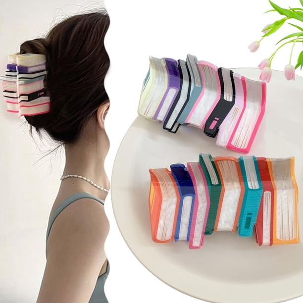 Pinzas para el pelo con forma de libro divertidas: pinza para el pelo con forma de libro nueva de 2025, pinza para el pelo con forma de libro, pinzas para el pelo para profesores, pinzas para el pelo