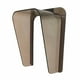 thumbnail image 1 of Timbre con cubierta de lluvia y parasol, protector para control de acceso con huella dactilar. Marrón, 1 of 9