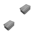 thumbnail image 3 of Bolsa de almacenamiento para zapatos Cateissary Gris 2piezas, 3 of 6
