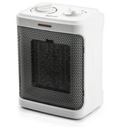 Pro Breeze 1500W Mini Ceramic Space Heater with 3 Operating Modes and Adjustable Thermostat
