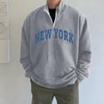 thumbnail image 4 of Gibobby Sudadera polar hombre Sudadera de Cuello Redondo para Hombre Sudadera para Hombre(GY1,G), 4 of 5