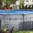 thumbnail image 2 of Cubierta para piscina, manta solar para piscina, piscina climatizada con energía solar, manta calefactora de burbujas, para jardín, patio, césped, piscina, verano, invierno, spa, estanque PE, 2 of 5