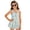Blue and Brown - Bunny Flower, variant on DISNIMO Bunny Carrot Print Girls Swimsuit Easter Day One Piece Bathing Suit with Skirt Soft Breathable Swim Dress Kids Hawaiian Summer Swimwear