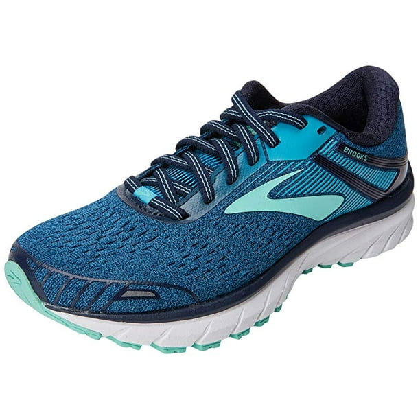 Brooks - Brooks Women's Adrenaline GTS 18, Navy/Teal/Mint, 7 B(M) US ...