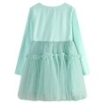 thumbnail image 2 of Richie House Girls' Fashion Dress wiith Mesh Bottom RH1476, 2 of 7