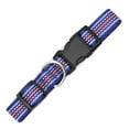 thumbnail image 3 of AtPet Soft Nylon Adjustable Reflective Dog Collars with Heavy Duty Metal D Ring,Purple, Large, 3 of 4