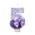 thumbnail image 6 of Holloyiver Valentine Day Cake Candles - Number Candles, Number 0-9 Cake Numeral Candles Decoretion for Christmas, Birthday, Anniversary Wedding Reunion Theme Party (Purple), 6 of 8