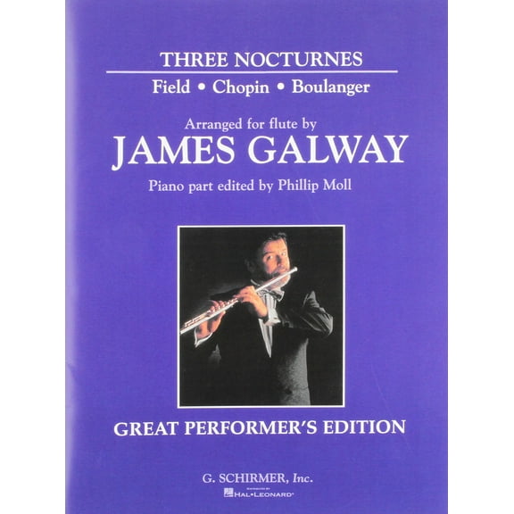 Great Performer's Edition: Three Nocturnes: Field, Chopin, Boulanger (Paperback)