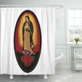 thumbnail image 1 of ABPHQTO Juan Católico Nuestra Señora de Guadalupe Diciembre Diego México Cortina de Ducha 160x180 cm, 1 of 1
