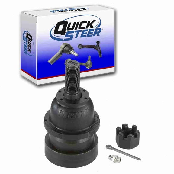 Quicksteer Front Lower Suspension Ball Joint compatible with Ford Mustang 2.3L 3.8L 5.0L L4 V6 V8 1979-1993