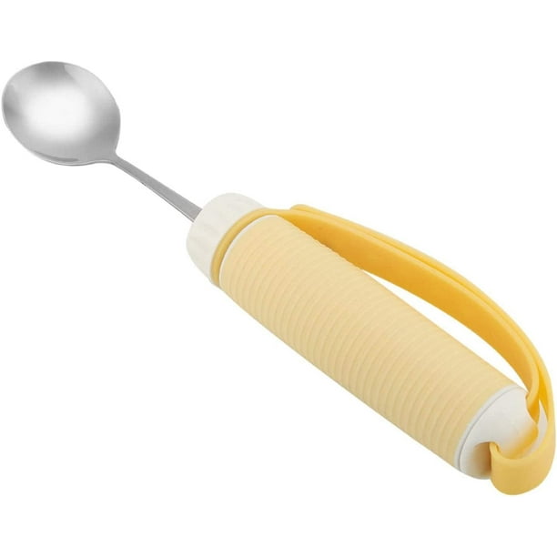 304 Stainless Steel Antitremor Food Aid Fork Spoon for Disabled