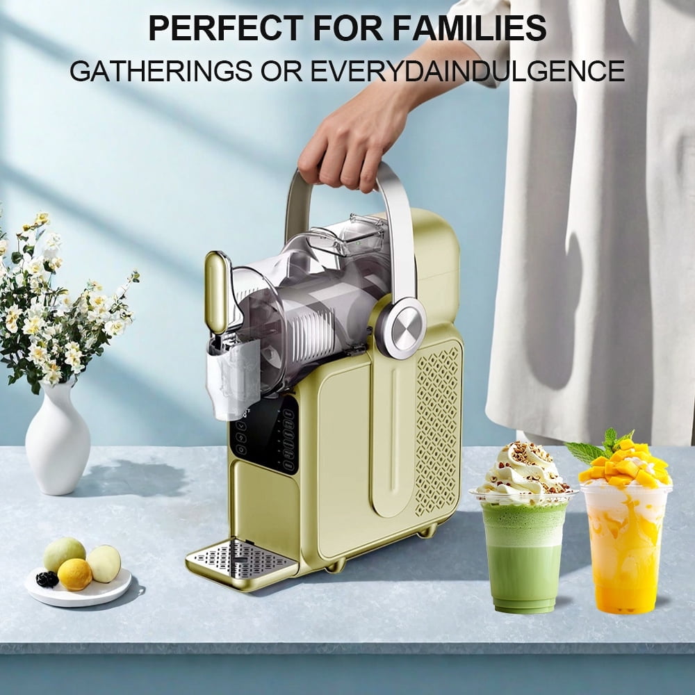 Slushie Machine 101oz Frozen Drink Maker for Margaritas Frappes Milk Shake,Yellow