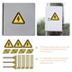 thumbnail image 3 of 24 pegatinas de advertencia, etiquetas adhesivas, pegatinas de advertencia de peligro de descargas eléctricas, 3 of 5