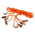 thumbnail image 5 of 4pcs Reflective Guyline Tent Rope Outdoor Camping Tarp Cord aa Canopy Guy Line with Rope Runners Tensirs Adjusters Size Color Type Optional 4pcsx4m Orange B, 5 of 8