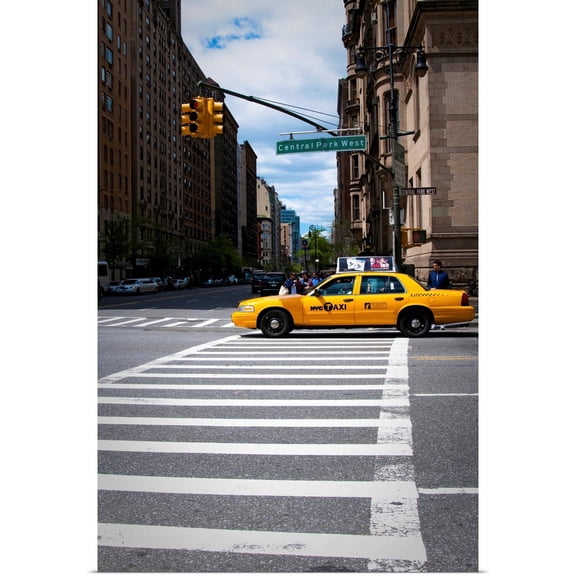 Great BIG Canvas | Rolled Erin Berzel Poster Print entitled Central Park West