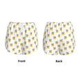 thumbnail image 5 of Lsque Cute Duck Diver Printed Women's Running Shorts with Liner Pockets,Elastic Quick Dry Workout Athletic Gym Yoga Shorts,Womens High Waist Shorts-X-Large, 5 of 9