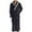 Navy, variant on Viikei Robes for Men,Viikei Mens Robes,Warm Soft Plush Mens Robe with Hood,Plus Size Plus Thick Robe for Men with Side Pocket and Belt,Bathrobes for Men Gifts
