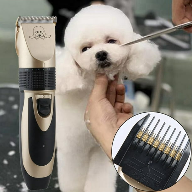 Cortapelos para perros cortapelos recargables de bajo ruido juego de cortapelos electricos silenciosos para perros gatos mascotas suministros