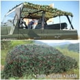 thumbnail image 3 of Willstar Camouflage Net Woodland Camo Netting Military Nets Bulk Roll Leave Cover For Camping Military Hunting Sun Shade Hide Party Decorations, 3 of 9