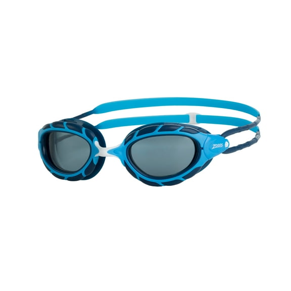 Zoggs Predator Junior Goggles – Blue Lens, UV Protection  Anti-Fog