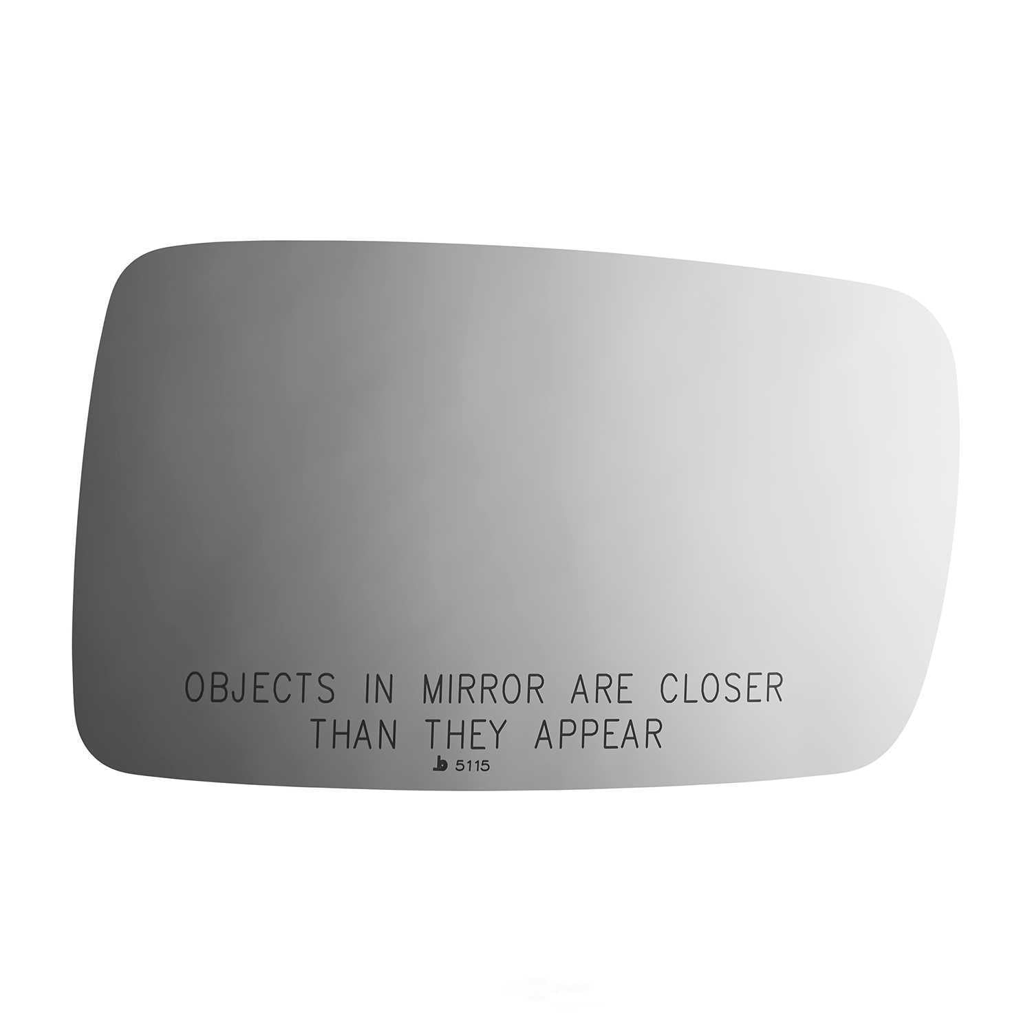 Burco Side View Mirror Replacement Glass - Clear Glass - 5115