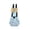 A004- Sky Blue, variant on Chicken Saddle for Hens Chicken Harness Star Print Blue Chicken Aprons for Hens with Large Bow Practical Pet Diaper for Backyard Hen Blue Easter Decor 1 Pack