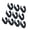 20mm, variant on 10pcs Sound Line Holder Clamps For Fixing Cords On Stands And Extensions Simple Installation without Tools Required