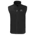 thumbnail image 2 of Men's Cutter & Buck  Black Virginia Tech Hokies Charter Eco Recycled Full-Zip Vest, 2 of 3