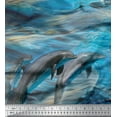 thumbnail image 3 of Soimoi Polyester Crepe Fabric Sea Panel Print Fabric by The Yard 42 Inch Wide, 3 of 3