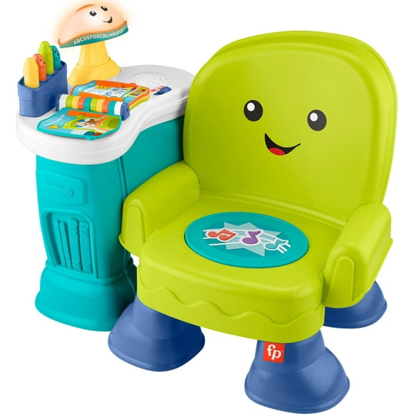 Silla de juguete Fisher-Price Laugh & Learn Song & Story para niños pequeños