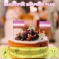 thumbnail image 4 of 100pcs Rainbow Flag Toothpick LGBT Flag Picks Country Flag Picks for Dessert Fruit, 4 of 9
